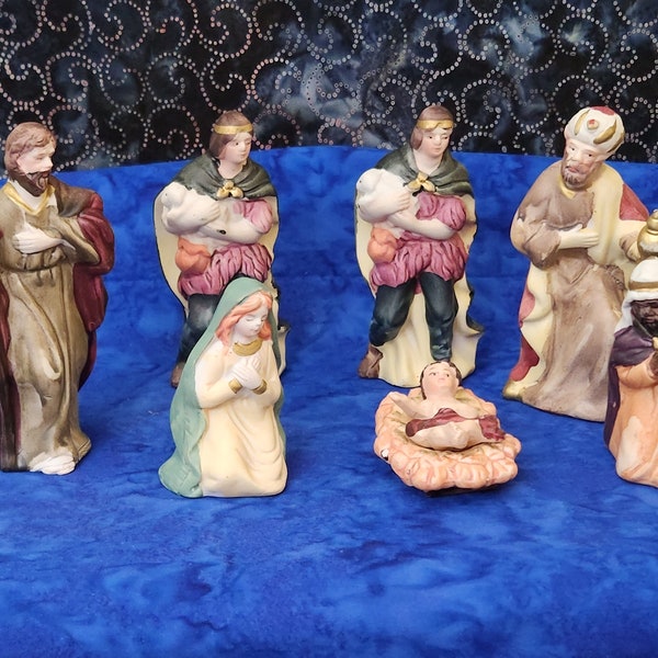 Vintage Nativity Etsy