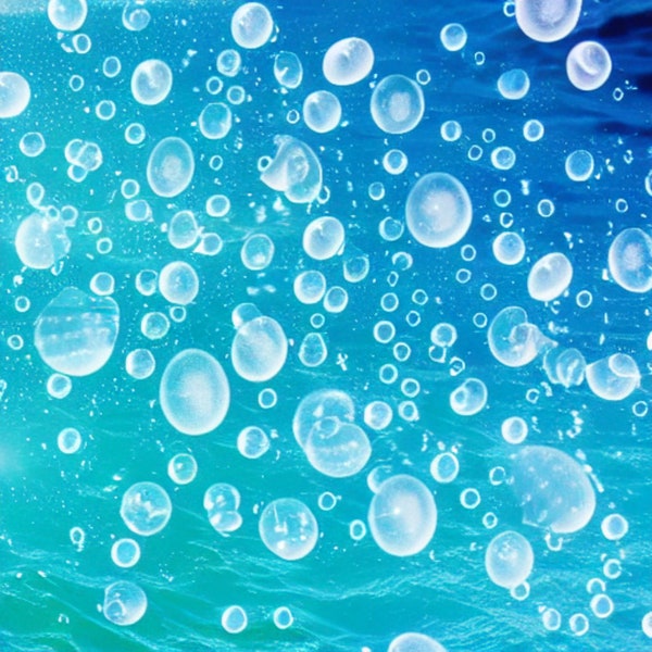 Bubbles under water.  Sublimation, PNG Digital File download