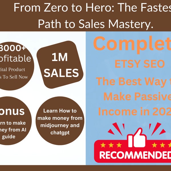 Etsy Success Selling Guide, Etsy Business Plan, Etsy Sellers Guide, How to Sell on Etsy, Etsy Secret Pick, Etsy Planner, Digital Products