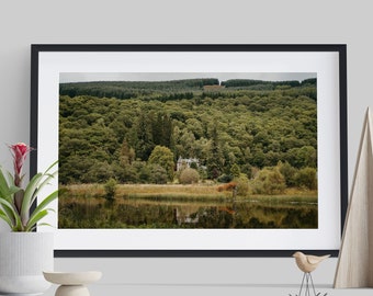 Loch Ard Photo Print, Scotland Photography, Trossachs, Lake House, Tirage photo, Paysage écossais, Art mural, Photographie de paysage