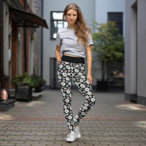 Flower Power Yoga Leggings