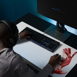 Japanese Koi Fish LARGE Gaming mouse pad