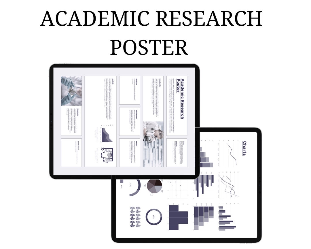 Academic Research Poster Research Article for Student Scientific