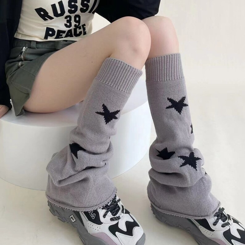 Star Leg Warmers for Women 50cm Flared Leg Warmer for Women Etsy