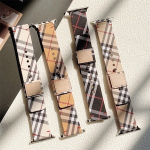 Apple watch strap burberry hot sale