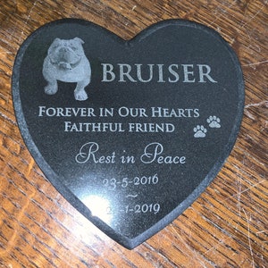 Memorial Granite Heart