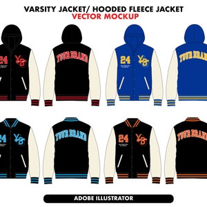 Varsity jacket Vector mockup, clothing sketch, Fashion Design Template, jacket vector sketch, jacket vector, varsity jacket designer,