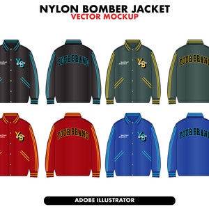 Bomber jacket vector mockup, clothing sketch, Bundle Fashion Design Template, Tech fleece vector sketch, track suit technical sketch vector