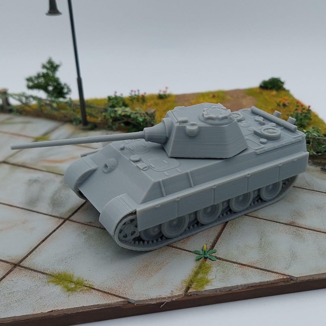 Maquette de chasseur de char allemand WWII 1/72 - Modélisme