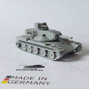 T95E8 - American Medium Tank - Model Kit - 1/72 - 1/87 - 1/48 - 1/100 - 1/64 - 1/56