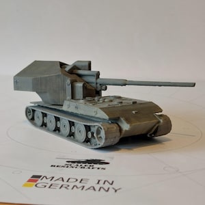 Waffenträger auf E100 - German Tank Destroyer - Model Kit - 1/72 - 1/87 - 1/48 - 1/100 - 1/64 - 1/56