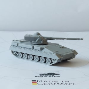 DF105 - German Light Support Tank - Model Kit - 1/72 - 1/87 - 1/48 - 1/100 - 1/64 - 1/56
