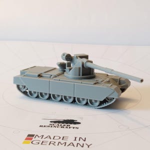 FV4005 Stage 1 - British Tank Destroyer - Model Kit - 1/72 - 1/87 - 1/48 - 1/100 - 1/64 - 1/56