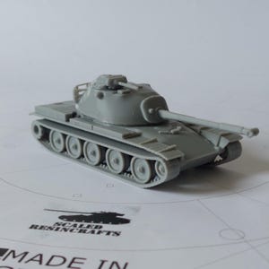 T95E2 - American Medium Tank - Model Kit - 1/72 - 1/87 - 1/48 - 1/100 - 1/64 - 1/56