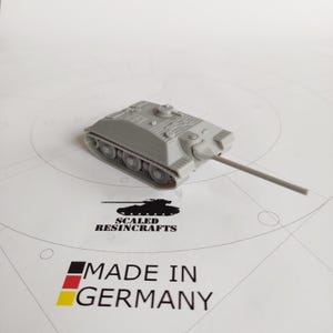 E25 - German Tank Destroyer - Model Kit - 1/72 - 1/87 - 1/48 - 1/100 - 1/64 - 1/56