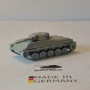 Rheinmetall Armored Car - German Light Tank - Model Kit - 1/72 - 1/87 - 1/48 - 1/100 - 1/64 - 1/56