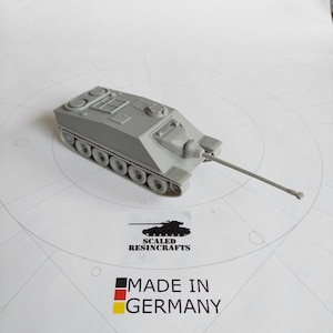 Canon D&#39;Assaut Lorraine (CA Lorraine) - French Tank Destroyer - Model Kit - 1/72 - 1/87 - 1/48 - 1/100 - 1/64 - 1/56