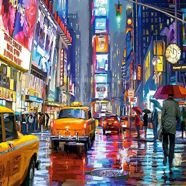 Paint by Number Free Shipping Etsy