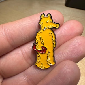 Mf Doom Pin - Red Enamel Logo Madvillian Operation Doomsday