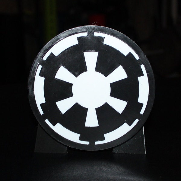 Galactic Empire 3D printed Logo Art