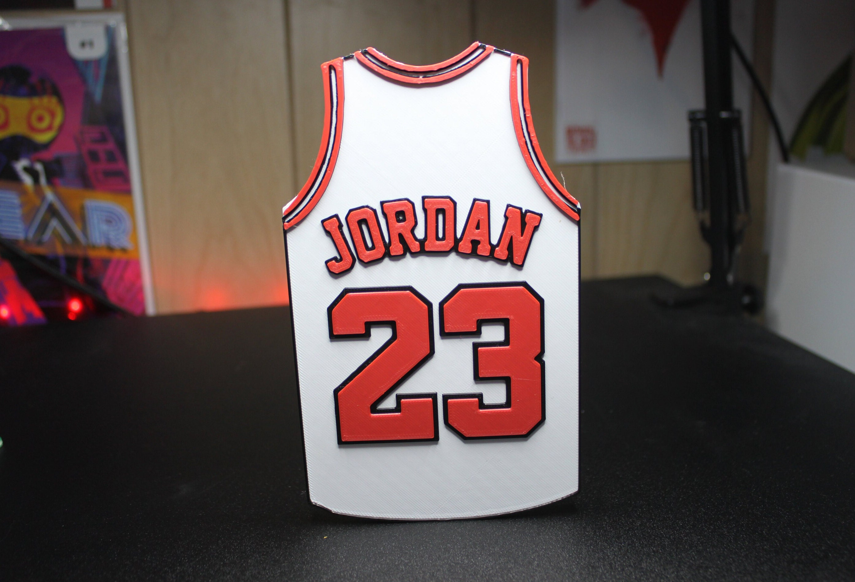 JerseyCreater 80's Michael Jordan #23 High School Basketball Jerseys Laney Stitched Custom Names White