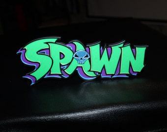 Spawn 3D printed Logo Art
