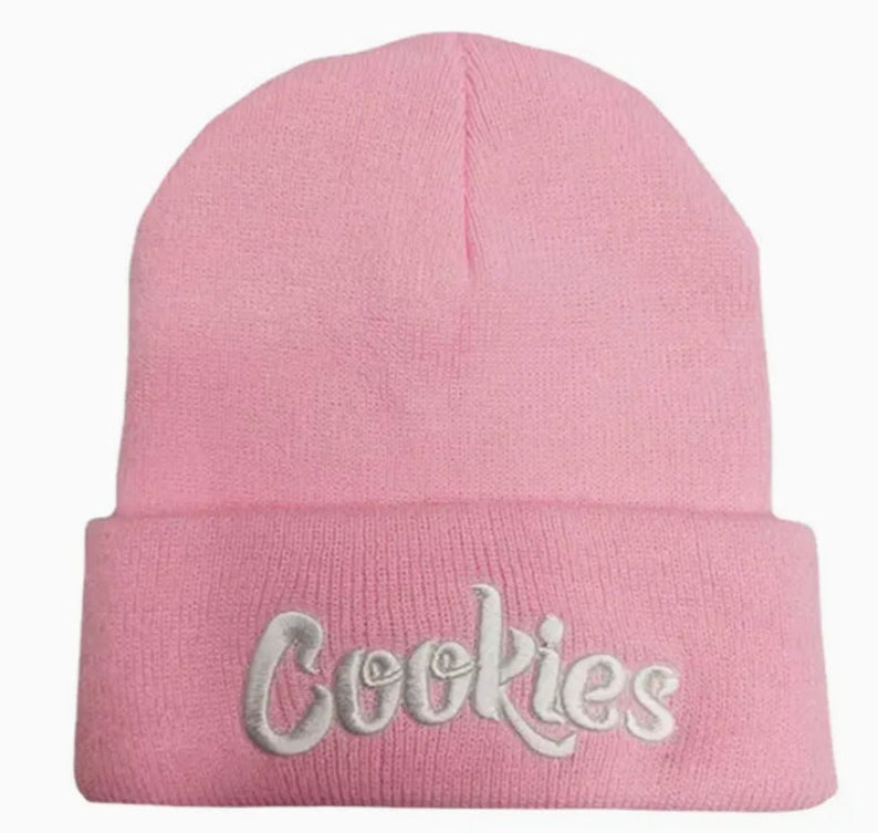Cookies Embroidered Beanie Lovely Cookies Hat, Hat Cookies Beanie, 4