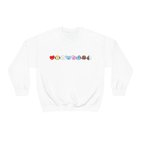 Bt21 sweatshirt deals