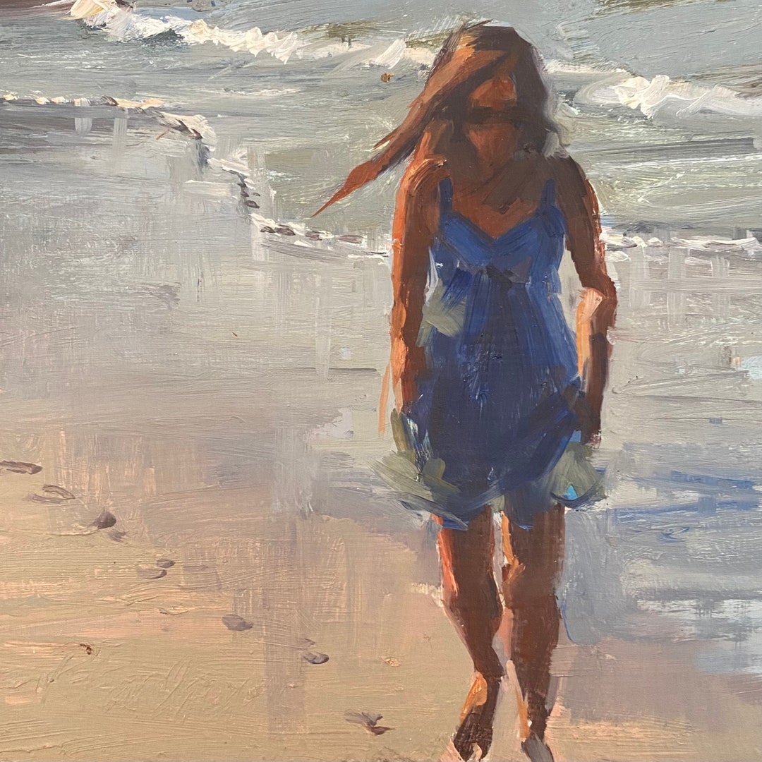 Beach Walker Oil Painting Unframed Seascape Art Etsy beach-walker-oil-painting-unframed-seascape-art-etsy