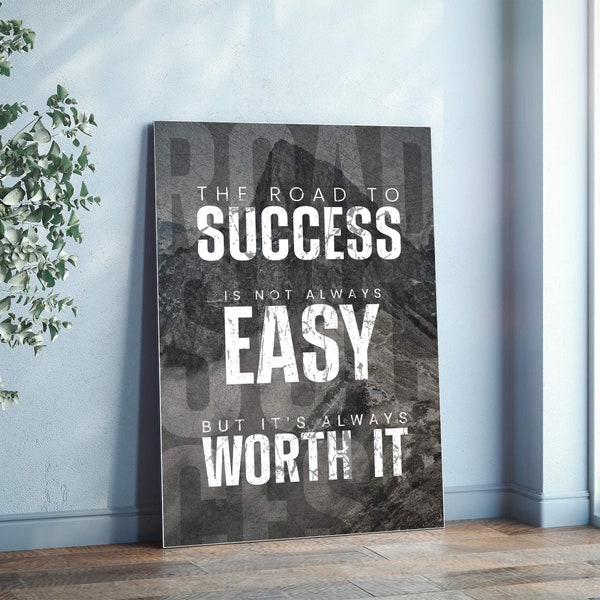 Motivational Canvas Etsy