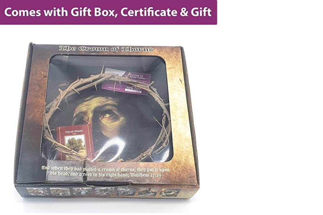 Zuluf Crown of Thorns Bethlehem Jerusalem HOLY Land - Etsy