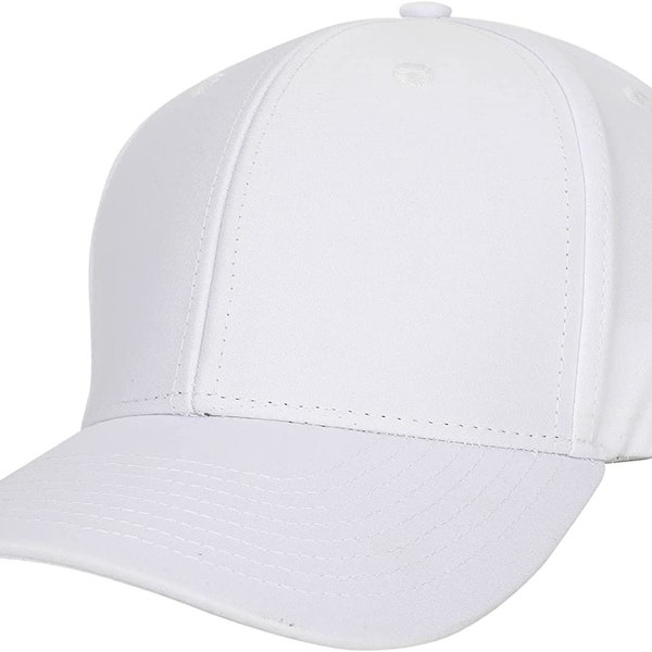 Great Call Athletics | Professional Football Referee White Hat | Premium Poly Spandex