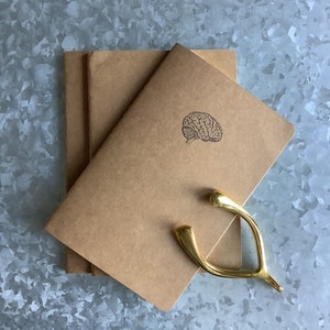 Brain Journal, Brain Notebook, Notepad