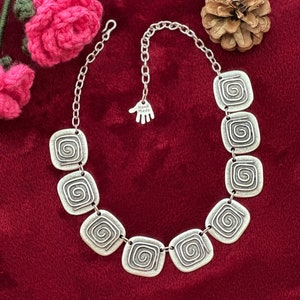Spiral Necklace, Handmade jewelry