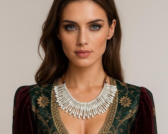 Antique Silver Plated Necklace