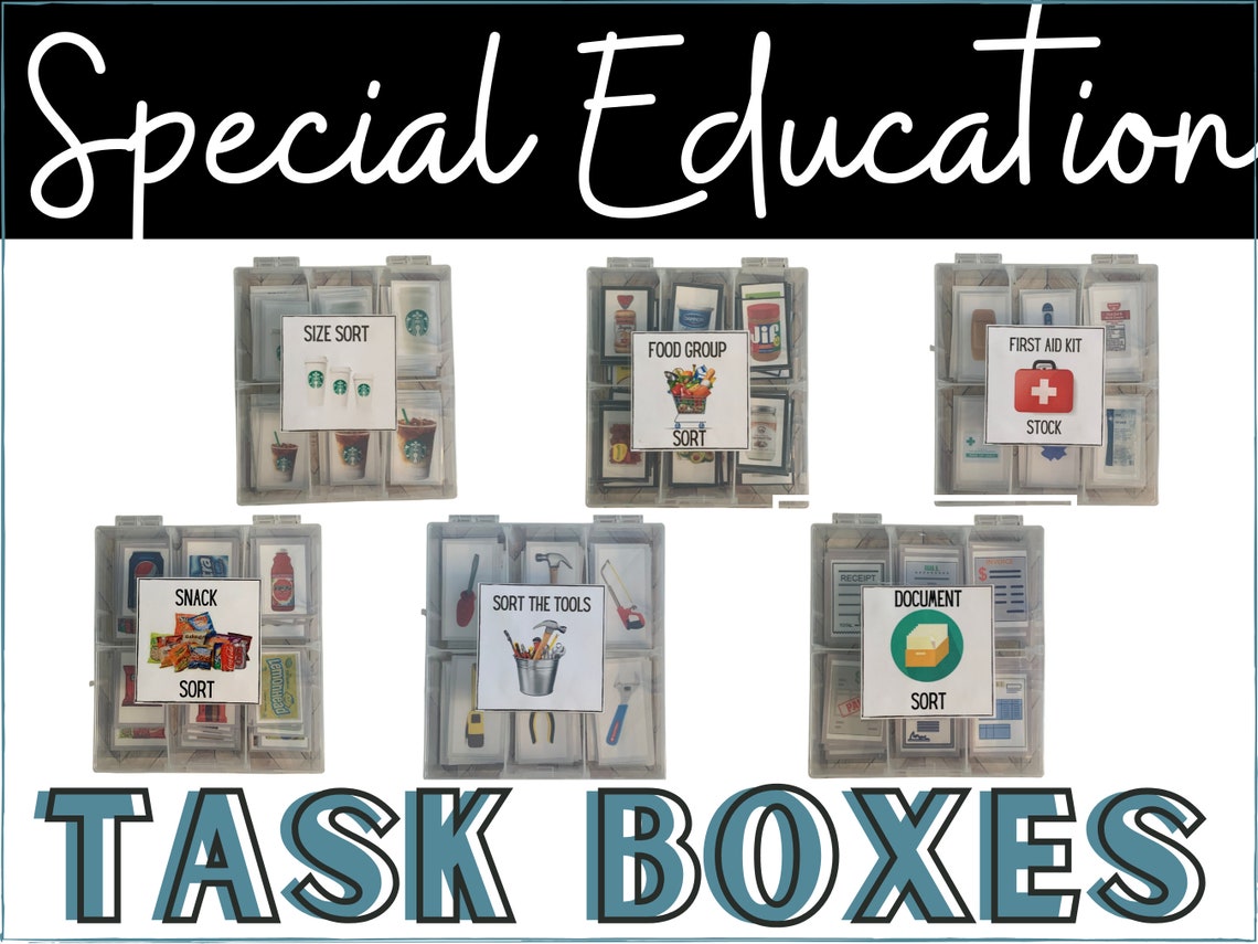 Task Boxes for Special Education DIY Task Box Autism Task Box Life ...