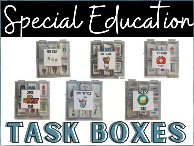 Task Boxes for Special Education DIY Task Box Autism Task Box Life