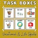 Special Education Task Box: 6 Box BUNDLE Life Skills Vocational Sorting ...