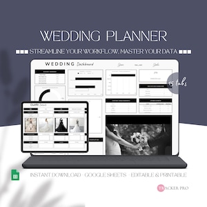 Bachelorette Party Planning Spreadsheet | Bachelorette Trip Planner | Google Sheets Spreadsheet Template