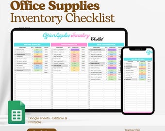 Office Supplies Checklist, Business Office Supplies Checklist Template Excel Spreadsheet Office Supply List Google Sheets, Home House