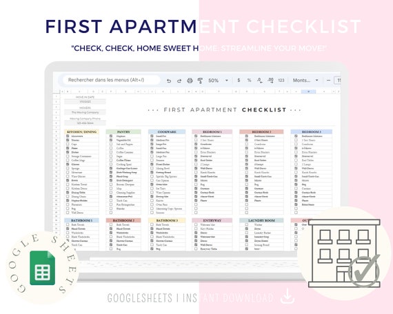 The First Apartment Planner