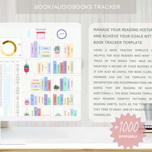 Reading Tracker Spreadsheet Google Sheets Digital Library Book Tracker ...