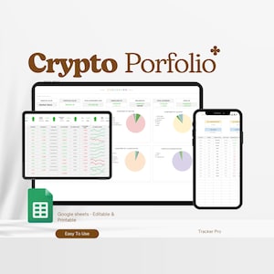 Hoja de cálculo para seguimiento de inversiones, plantilla de Google Sheets y Excel para el seguimiento de carteras de inversión en acciones, criptomonedas, ETF e inmuebles.