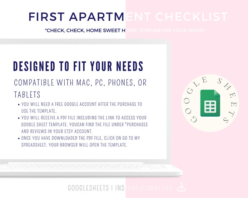 Furniture Inventory, First Apartment Checklist Template Excel