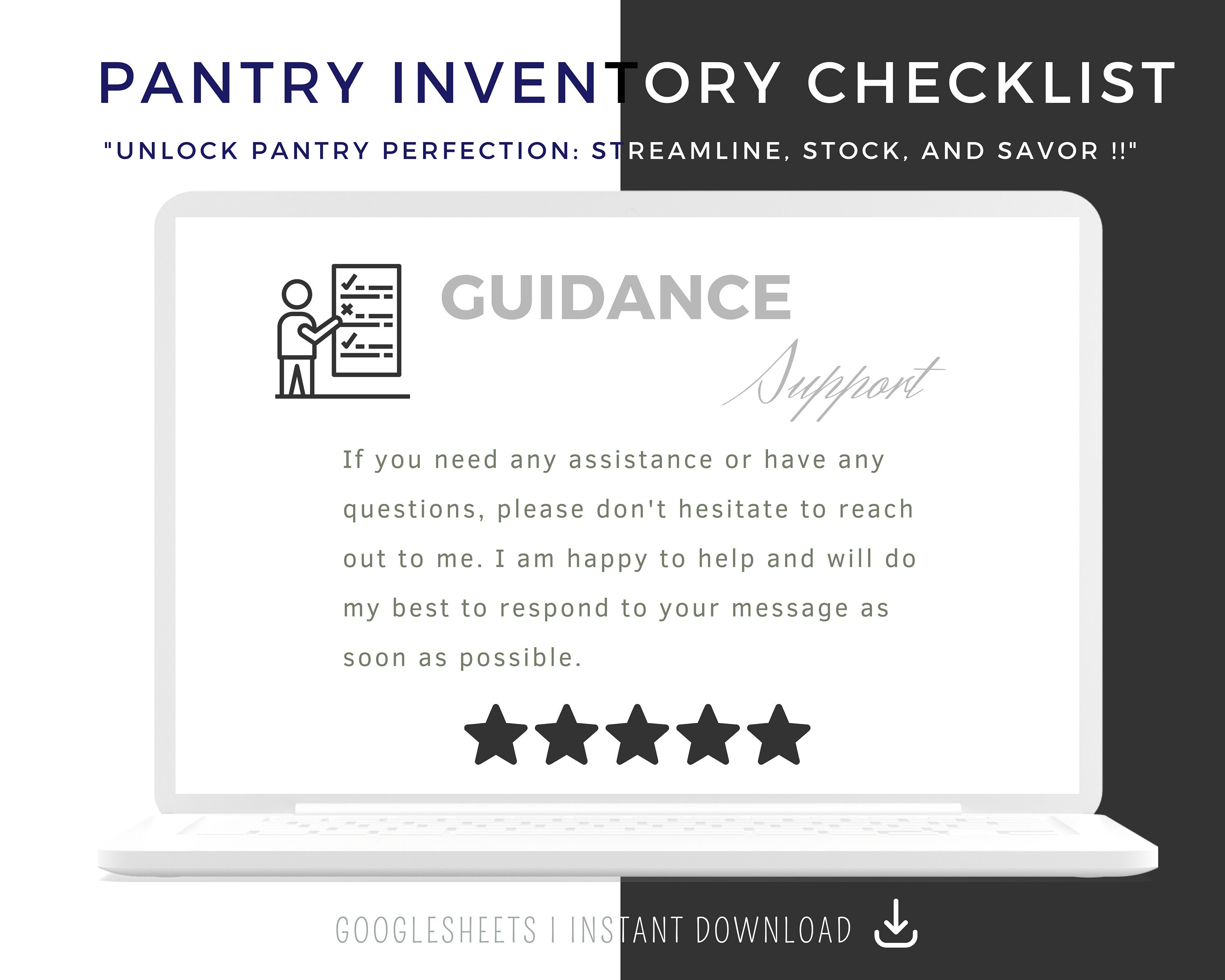 Pantry Planner, Pantry Inventory Template, Pantry List, Food Inventory