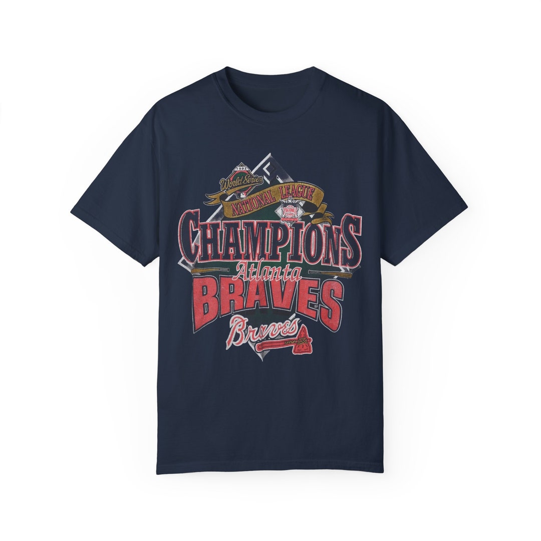 90's ONEITA　WORLD　SERIES　ATLANTA　T₋Shirt 90's ONEITA WORLD SERIES ATLANTA T₋Shirt 1990 Atlanta Braves World