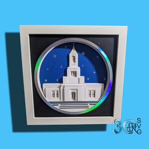 Caixa de sombra do templo 3D Casper Wyoming
