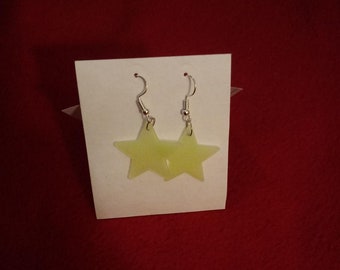Hecho a mano Anime Manga Videojuego Gamer Lindo Kawaii Vintage Inspirado Resplandor en los pendientes de estrellas de estrellas oscuras!