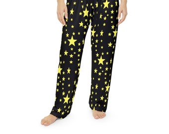 Custom Anime Manga Videogame Video Game Gamer Ninja Stars Dreamy Cosplay Sleep Pajama Pants Gift Gamer Gift !