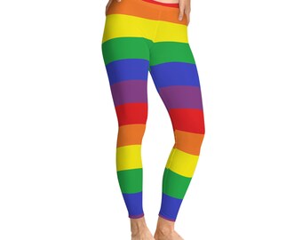 Custom Anime Manga Videogame Gamer Rainbow Girl Clowncore Payaso Cosplay Leggings Cosplay Prop Regalo de cumpleaños Mujeres Capri Leggings!